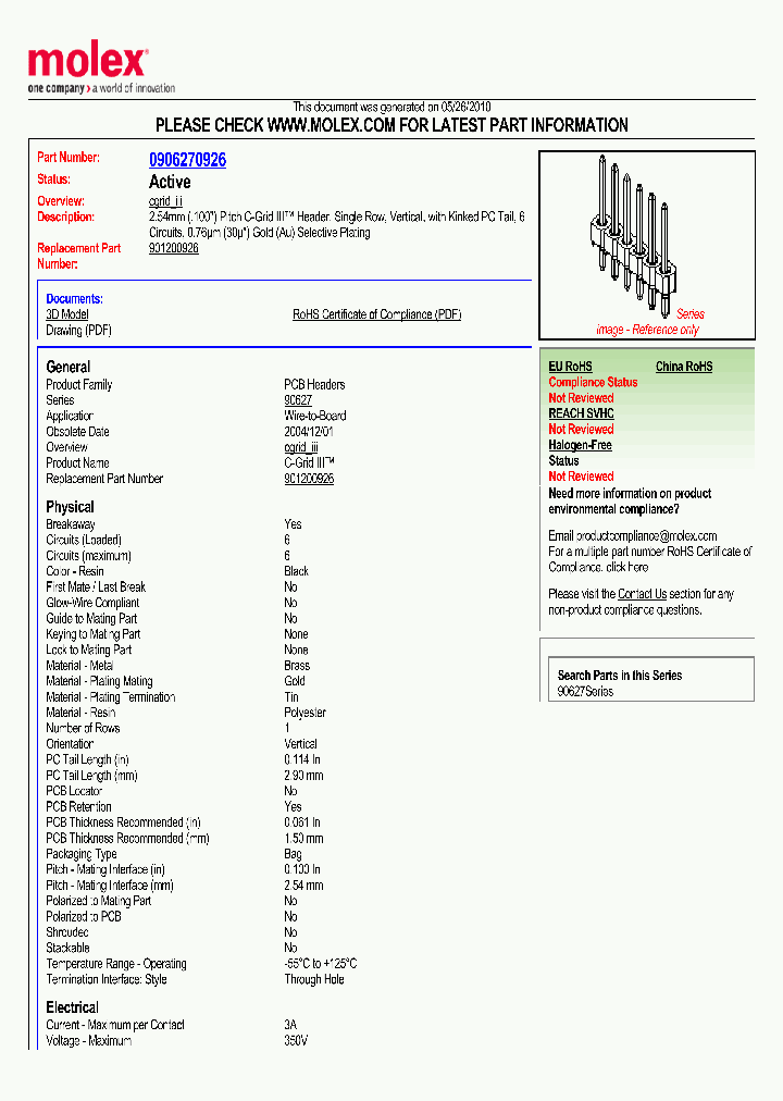 90627-0926_1368114.PDF Datasheet