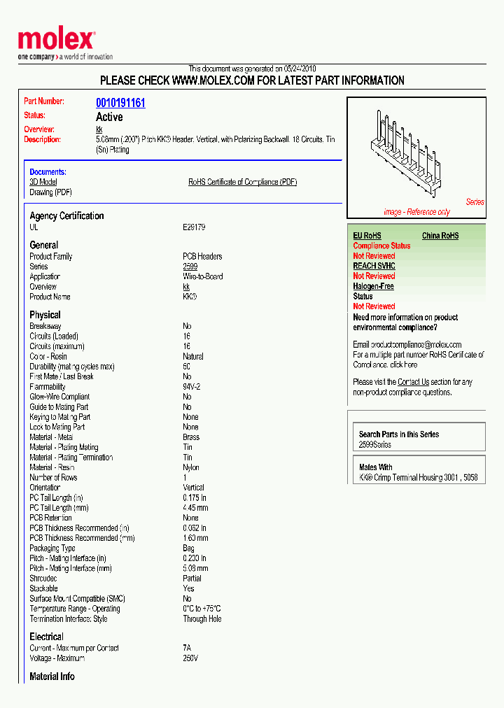 0010191161_1368038.PDF Datasheet