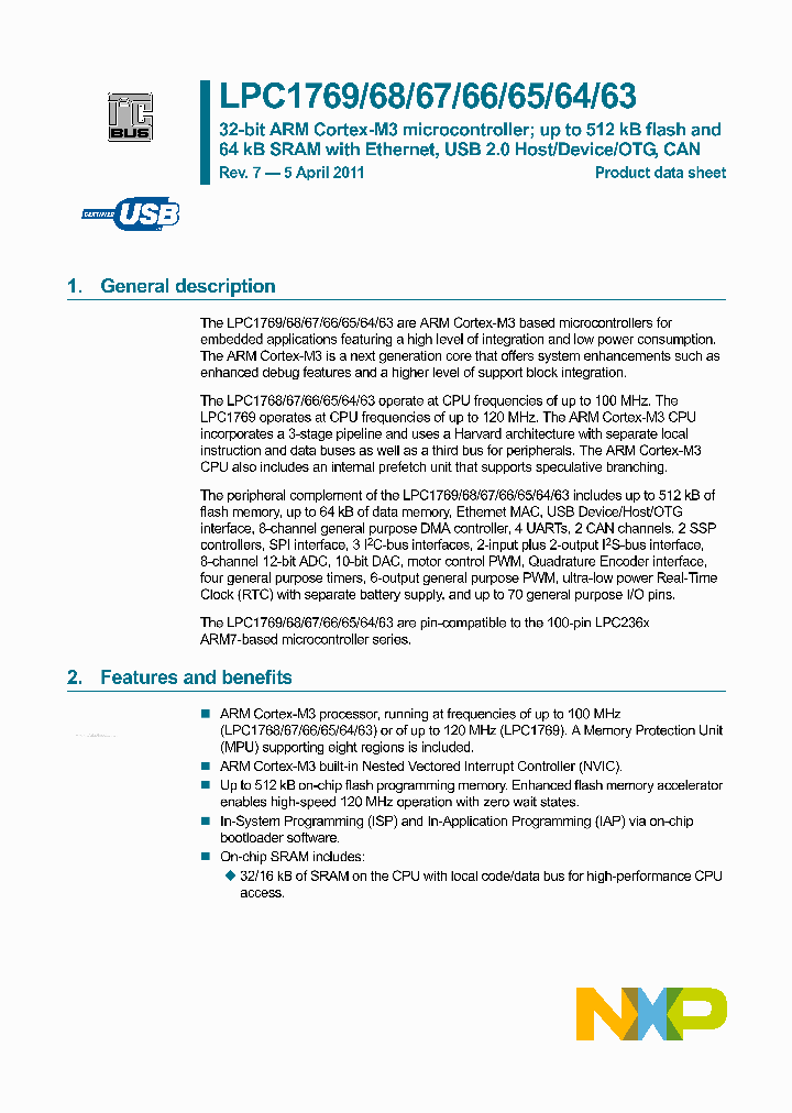 LPC1767_938254.PDF Datasheet