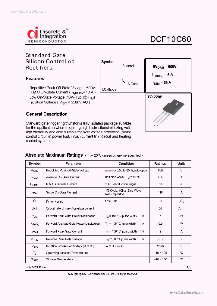 DCF10C60_1104969.PDF Datasheet