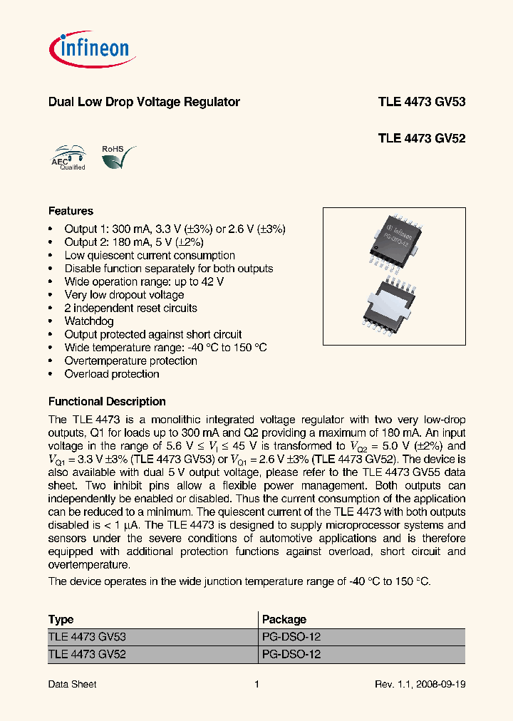 TLE4473GV52_1376870.PDF Datasheet