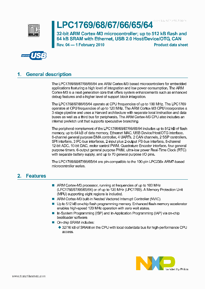 LPC1767_938253.PDF Datasheet