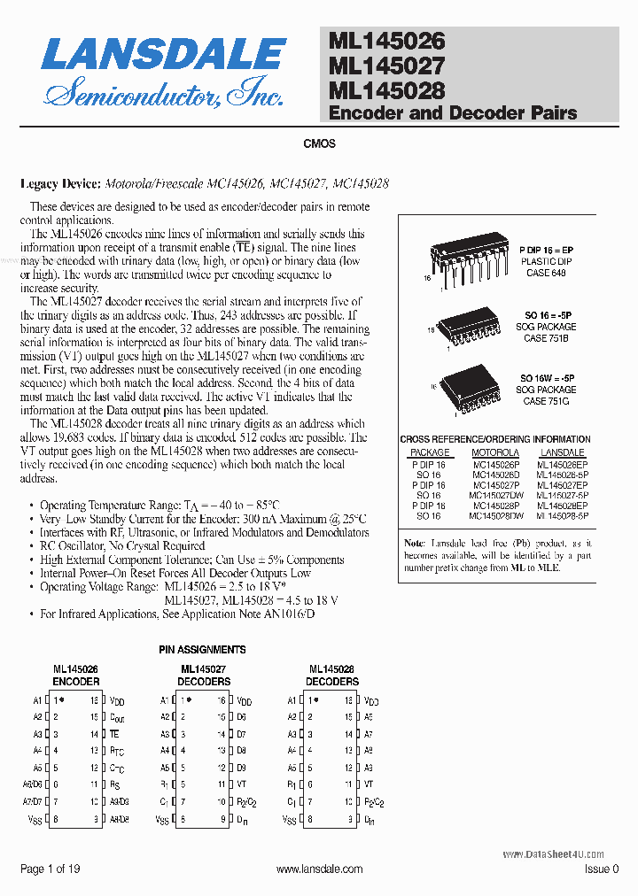 MC145027_1056257.PDF Datasheet