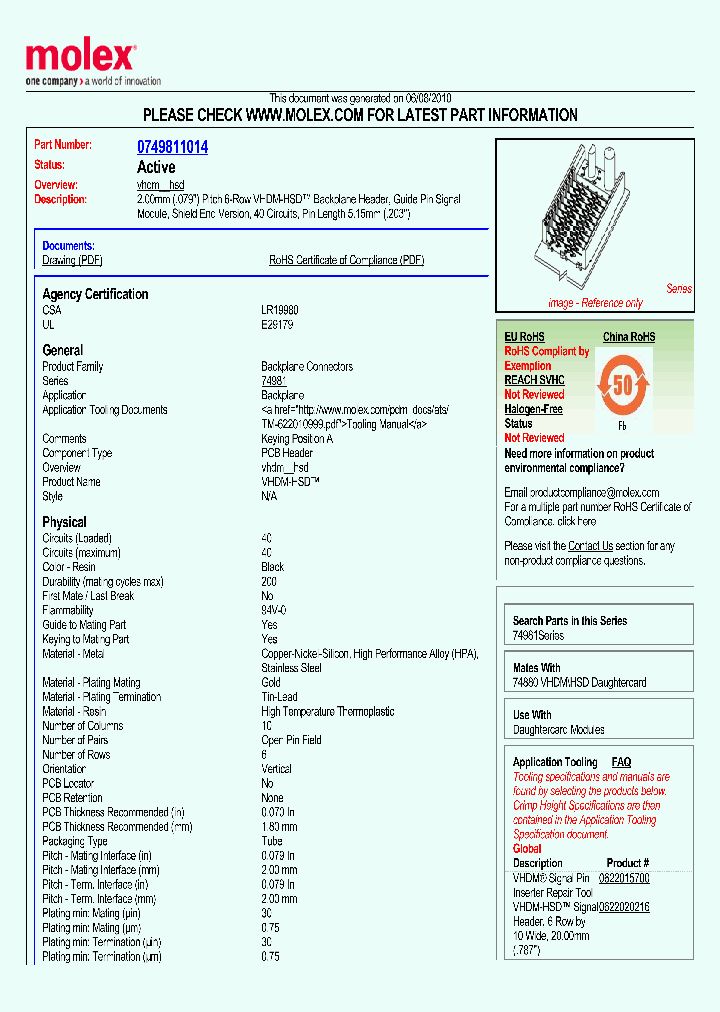 74981-1014_1380498.PDF Datasheet