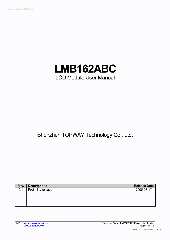 LMB162ABC_1224062.PDF Datasheet