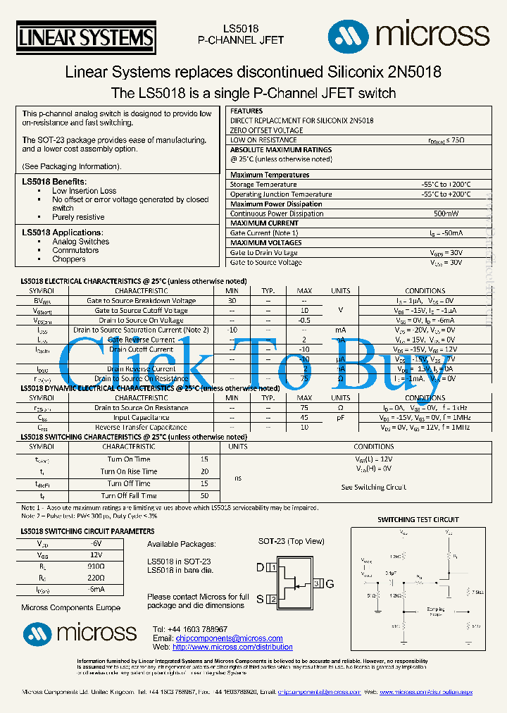 LS5018_1234011.PDF Datasheet