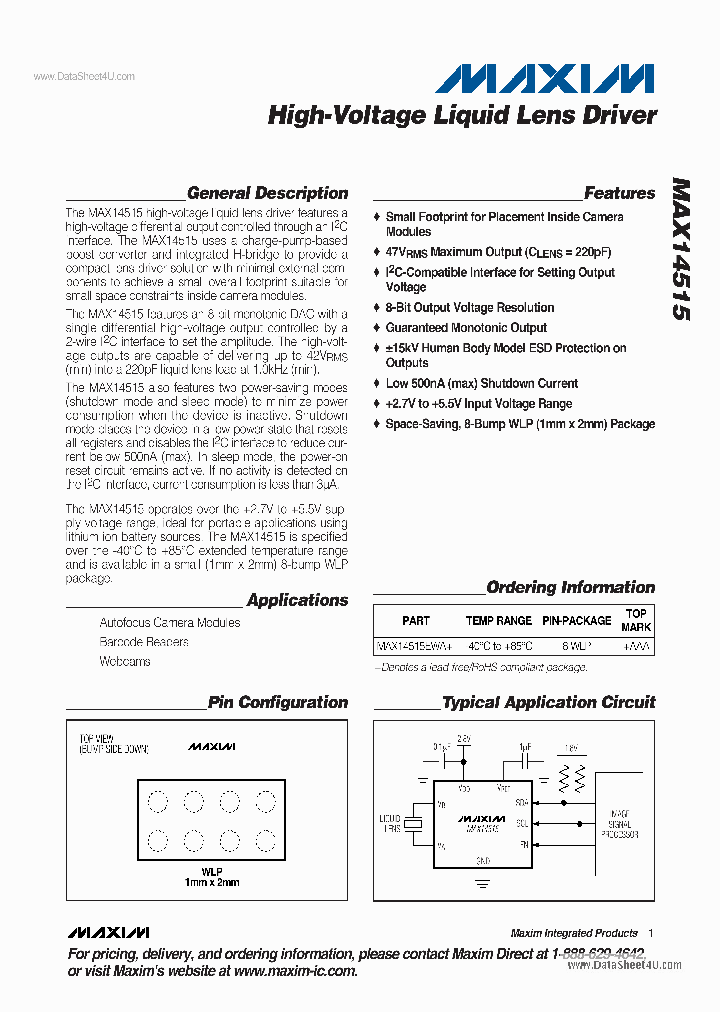 MAX14515_1245491.PDF Datasheet