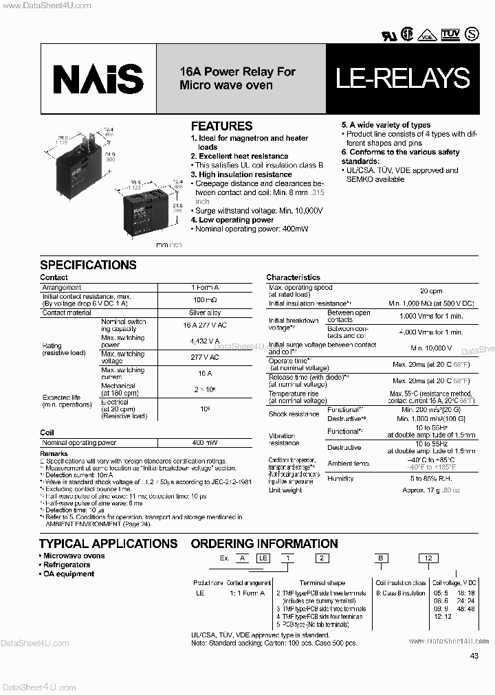 ALE14B05_1392860.PDF Datasheet