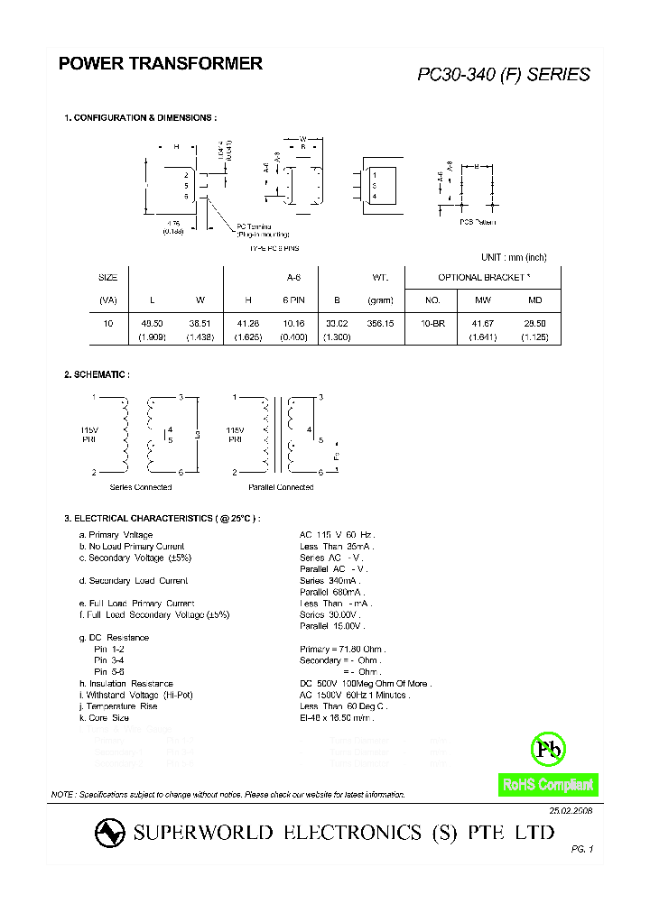 PC30-340_1442657.PDF Datasheet
