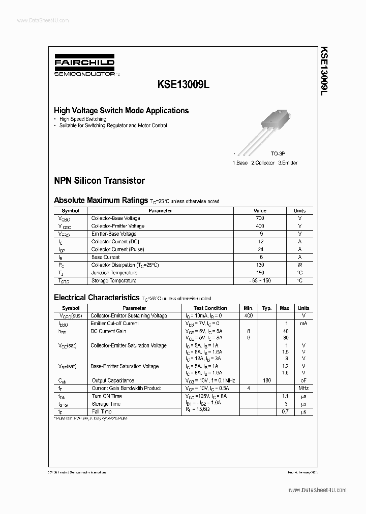 E13009L_1379709.PDF Datasheet