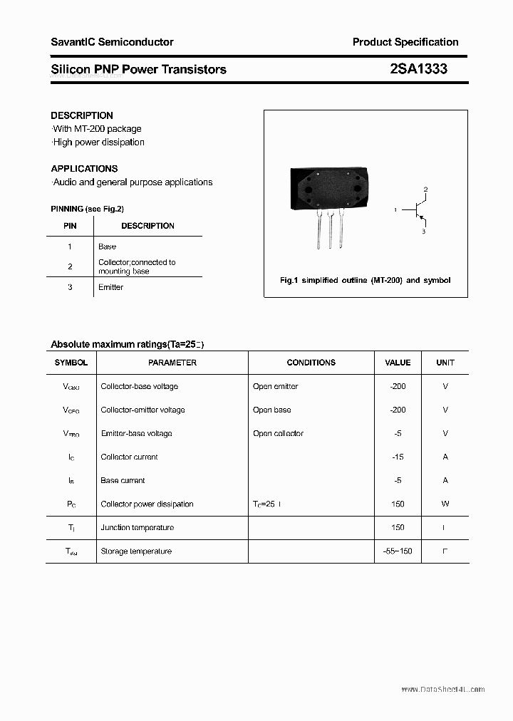 2SA1333_1413970.PDF Datasheet