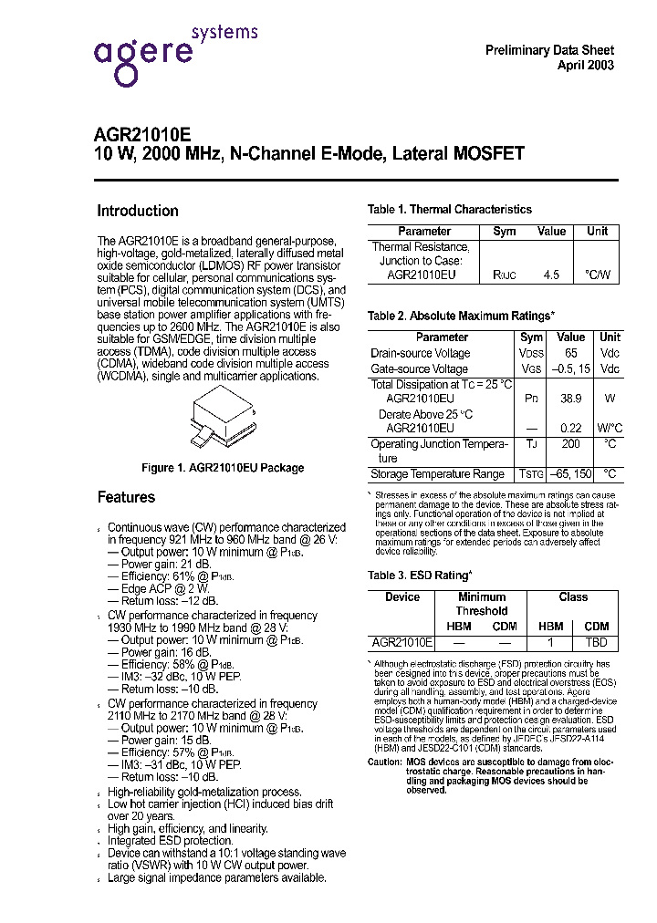 AGR21010E_1409896.PDF Datasheet