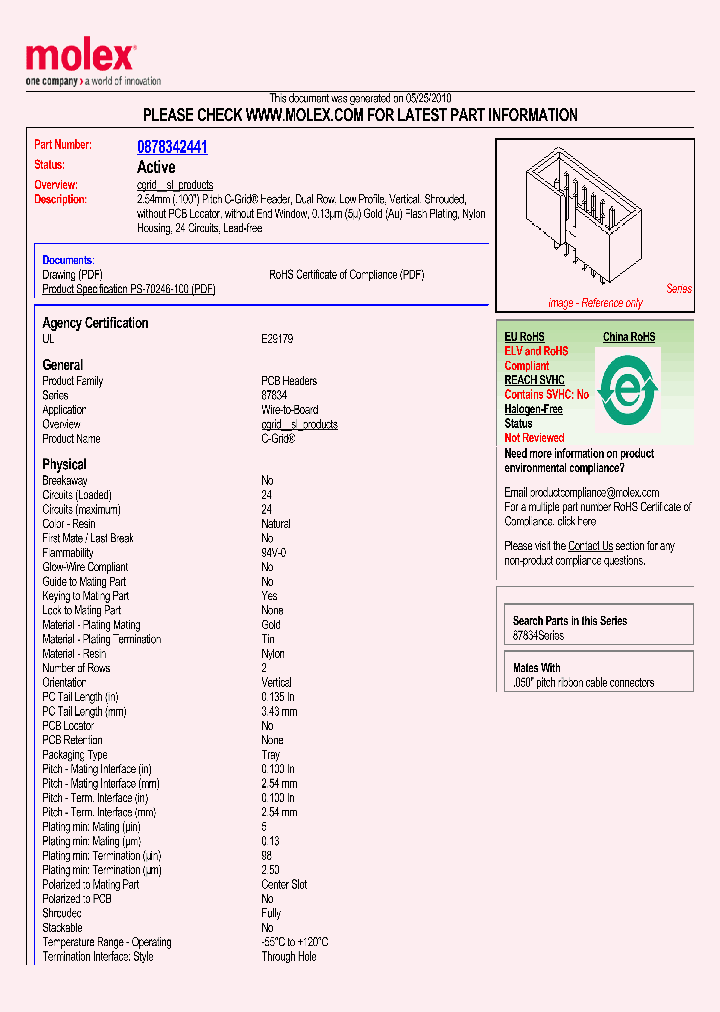 87834-2441_1456682.PDF Datasheet