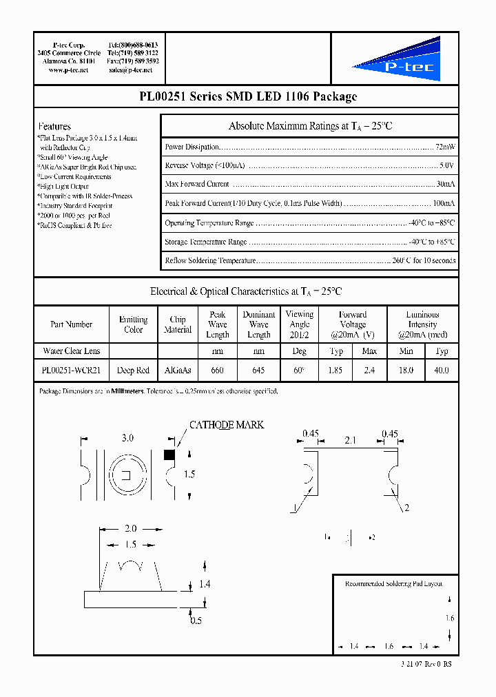 PL00251-WCR21_1458174.PDF Datasheet