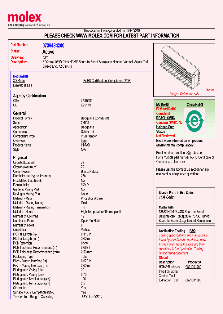 73943-4200_1489382.PDF Datasheet