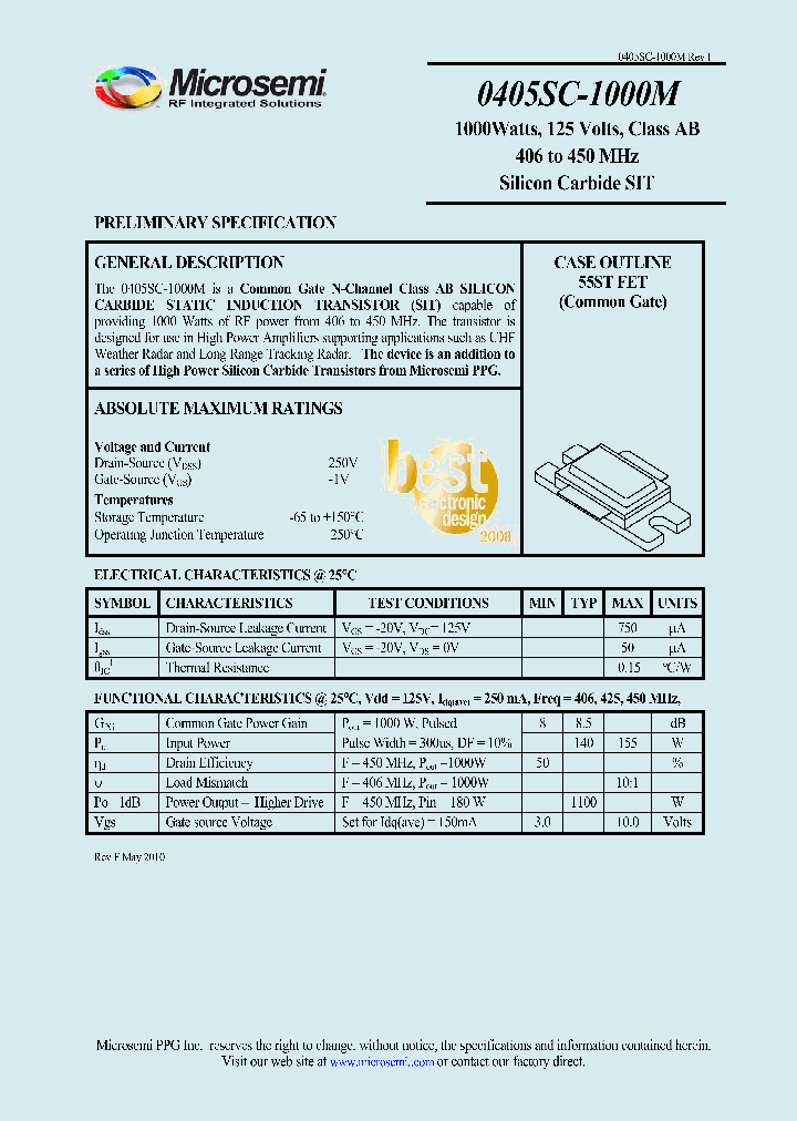 0405SC-1000M10_1490124.PDF Datasheet