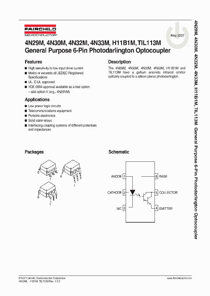 4N33M_1494797.PDF Datasheet
