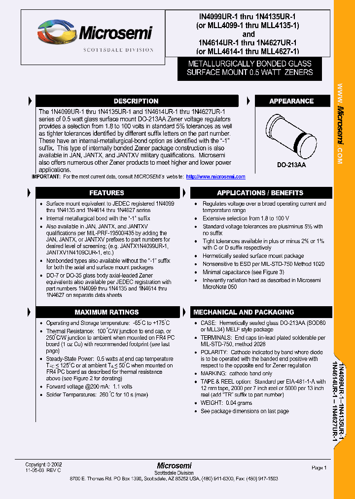 MLL4134-1_1497337.PDF Datasheet