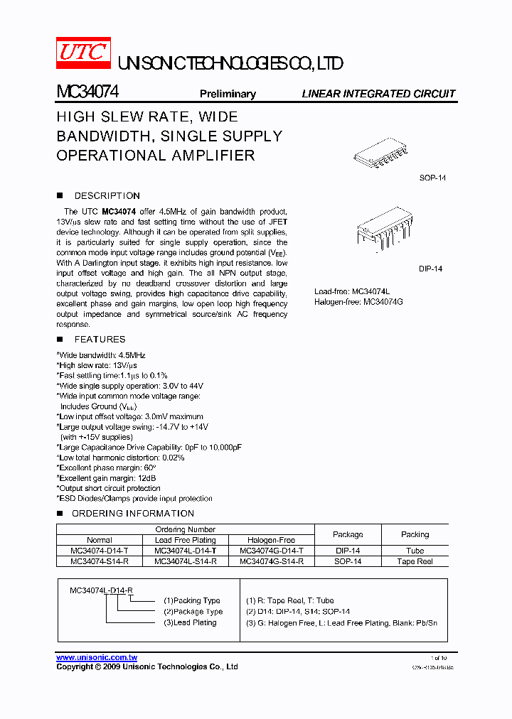 MC34074L-D14-T_1505923.PDF Datasheet