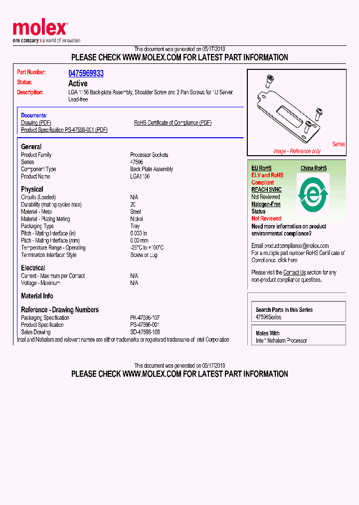 47596-9933_1509950.PDF Datasheet