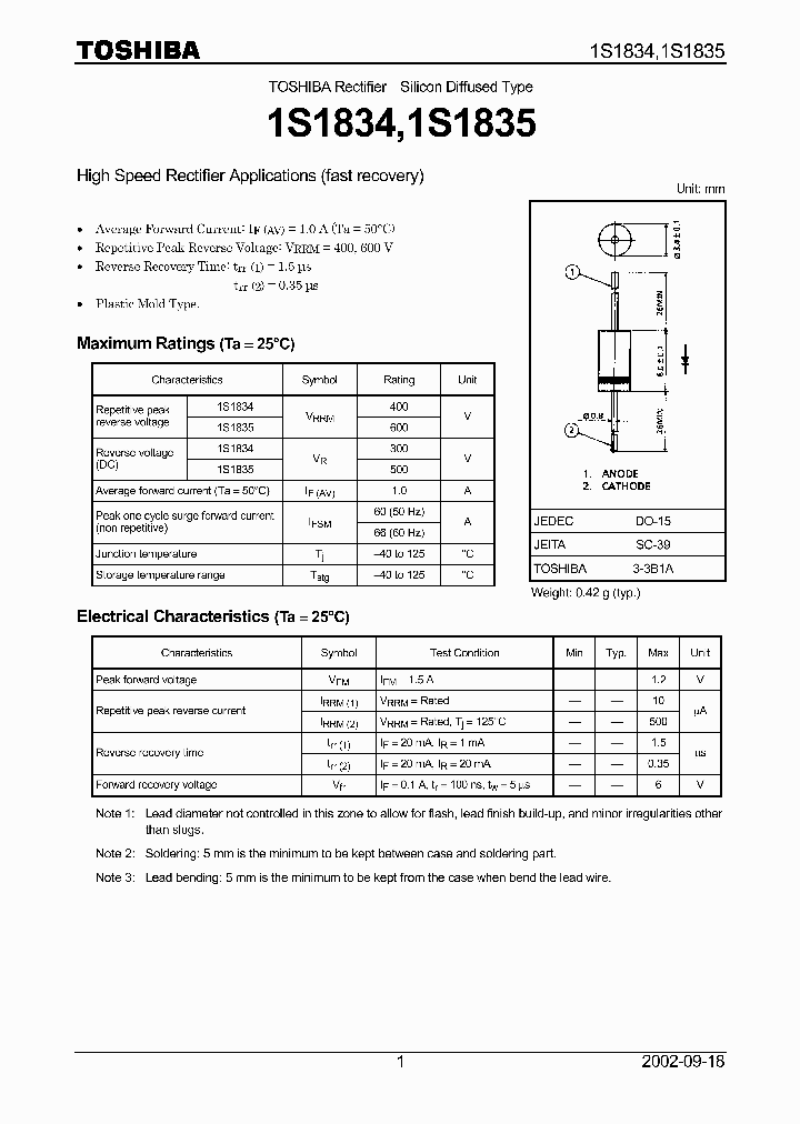 1S1834_1526582.PDF Datasheet