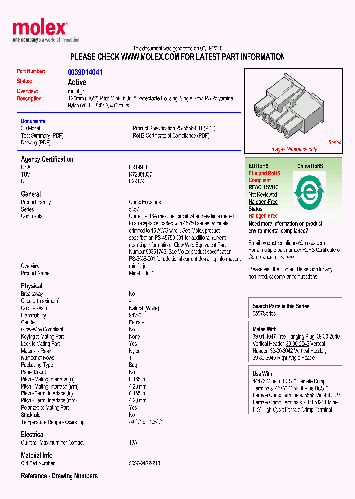 39-01-4041_1533623.PDF Datasheet