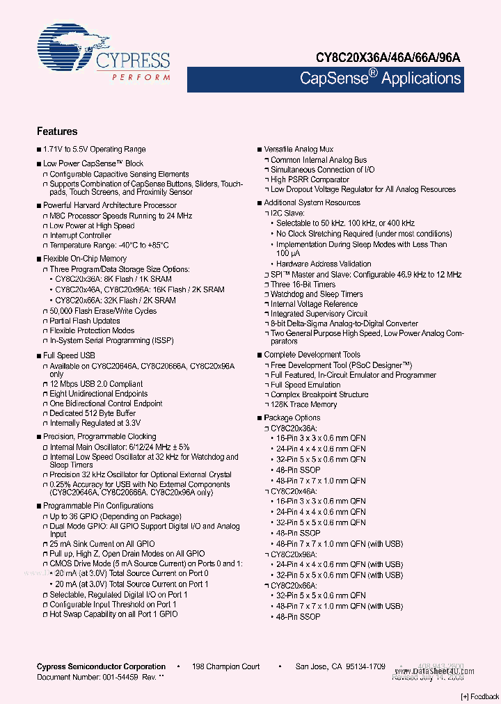 CY8C20236A_1542458.PDF Datasheet