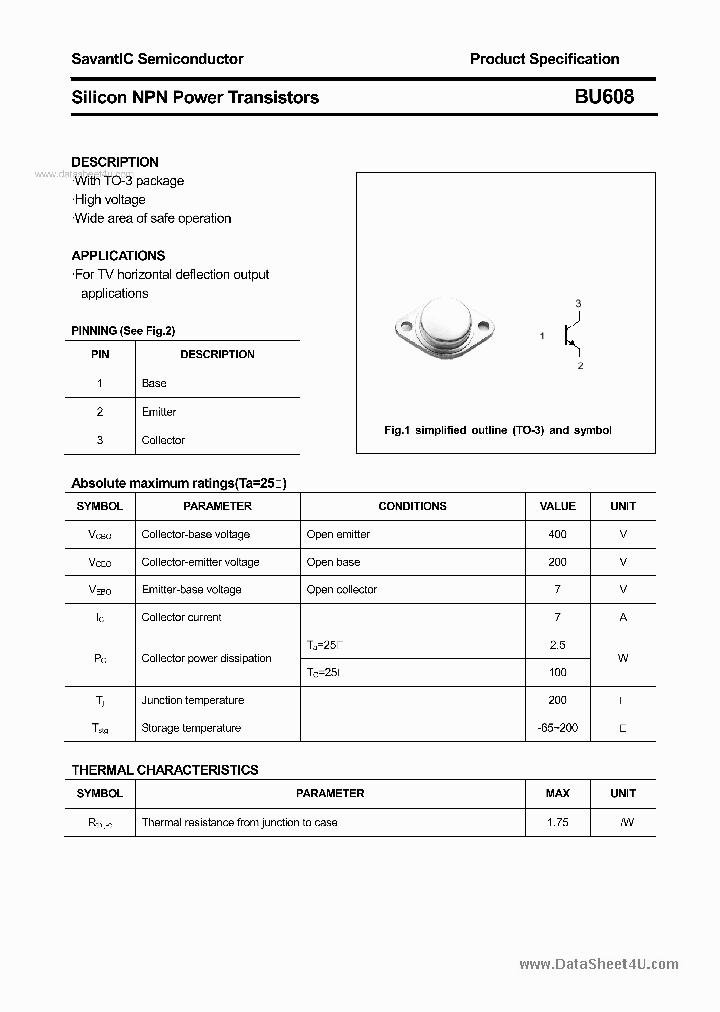 BU608_1548849.PDF Datasheet