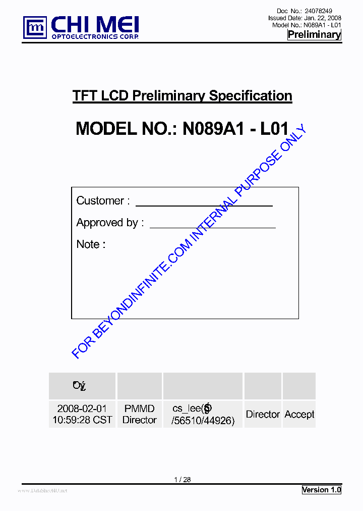 N089A1-L01_1560990.PDF Datasheet