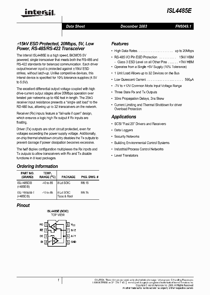 ISL4485EIB-T_1579034.PDF Datasheet