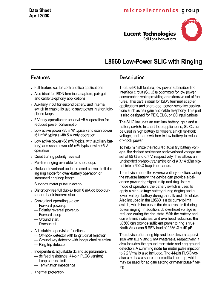 L8560_888684.PDF Datasheet