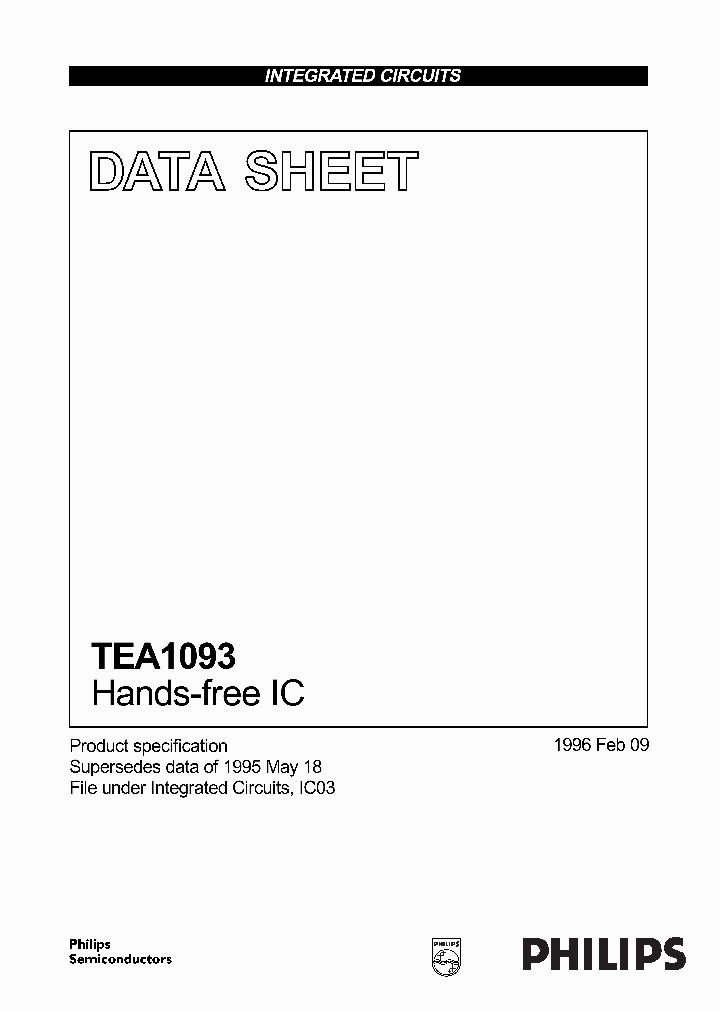 TEA1093_1591224.PDF Datasheet