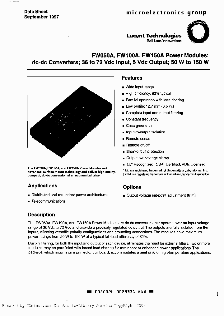 FW100A9_916553.PDF Datasheet