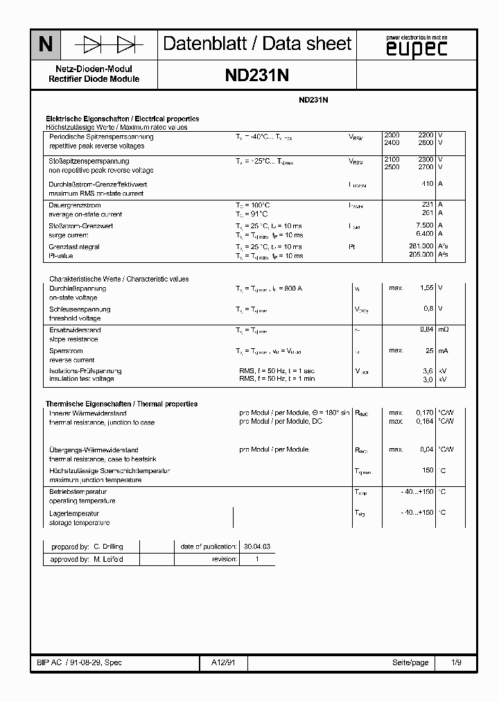 ND231N_919019.PDF Datasheet