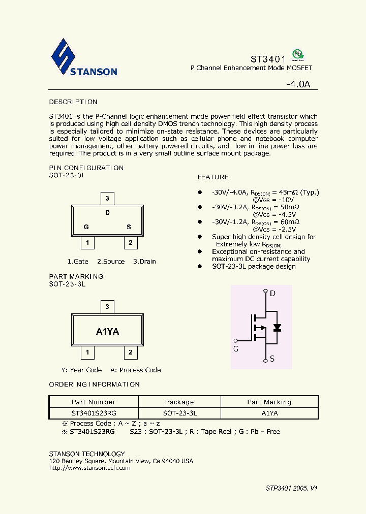 ST3401S23RG_1599456.PDF Datasheet