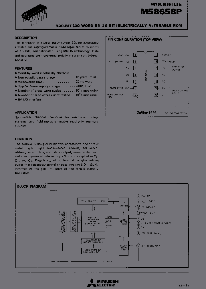 M58658P_926265.PDF Datasheet