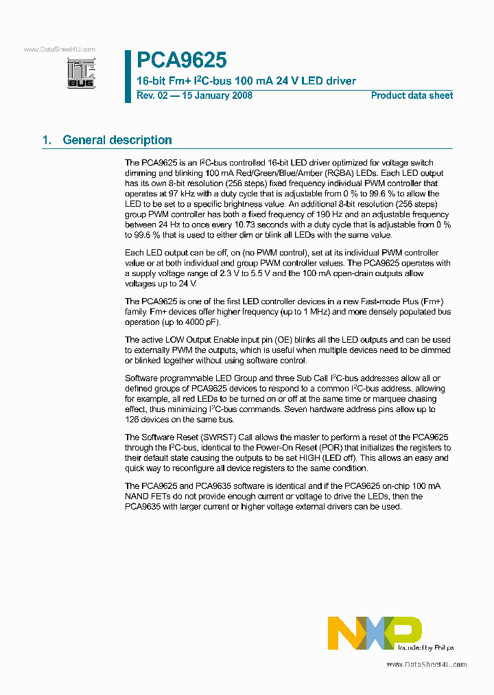 PCA9625_1599356.PDF Datasheet