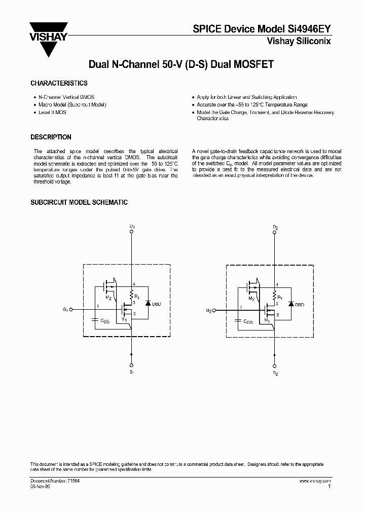 SI4946EY-DS_1603363.PDF Datasheet