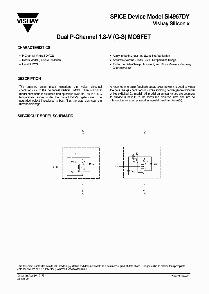 SI4967DY-DS_1603365.PDF Datasheet