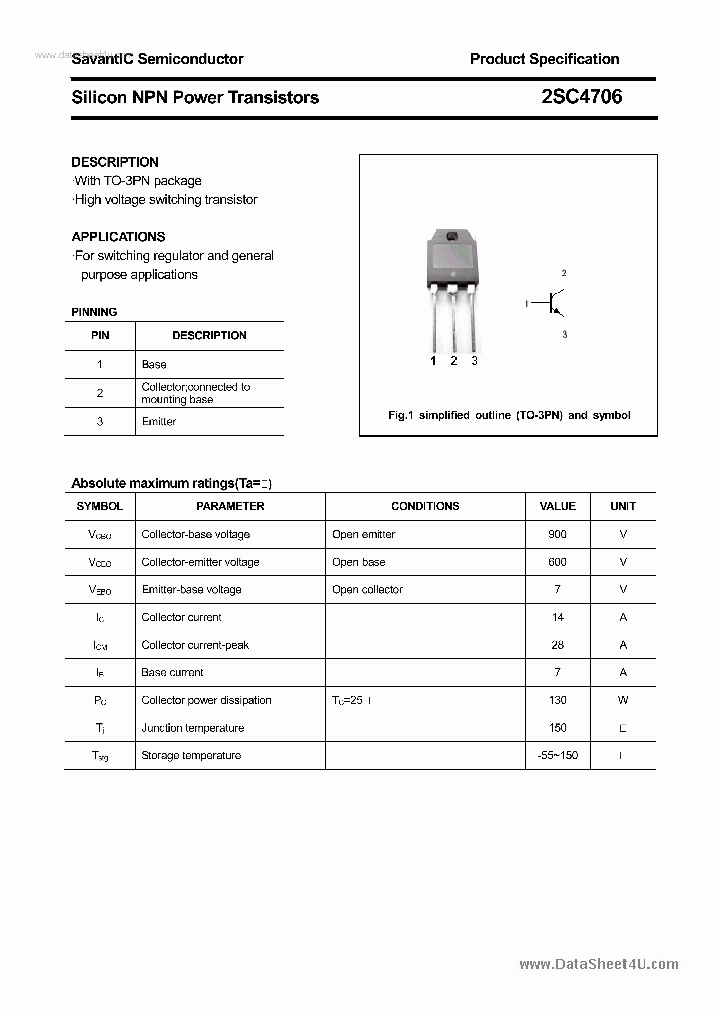 2SC4706_1609884.PDF Datasheet