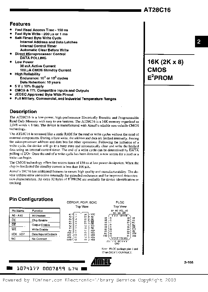 AT28C16-25SC_1000852.PDF Datasheet