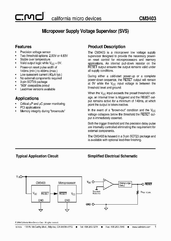 CM3403-46ST_1619128.PDF Datasheet