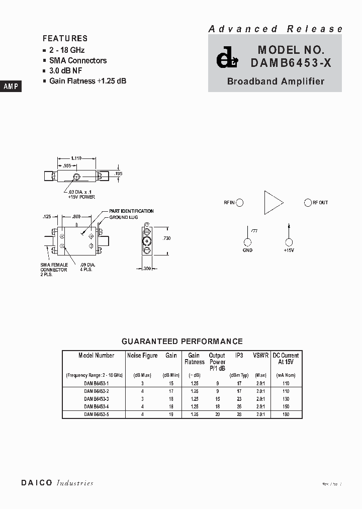 DAMB6453-X_1627120.PDF Datasheet