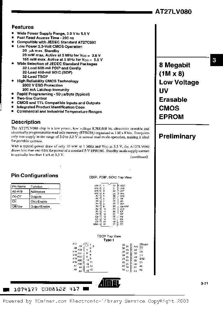 AT27LV080-25RC_1016049.PDF Datasheet