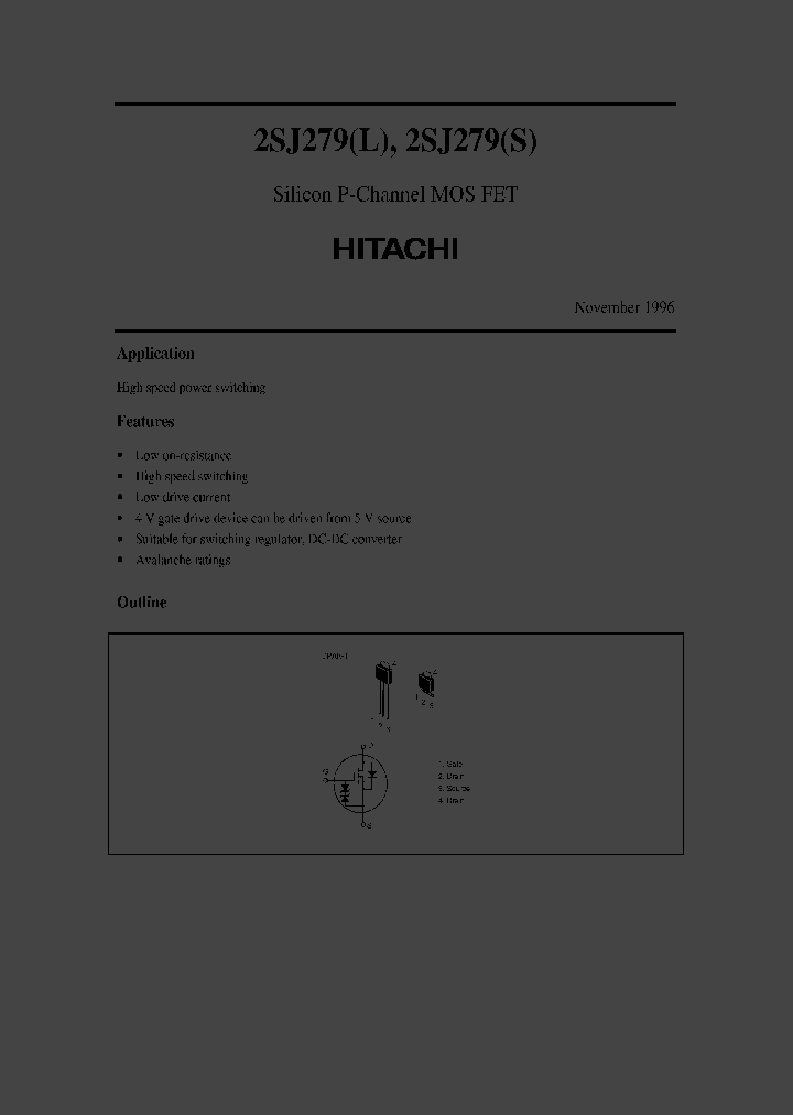 2SJ279L_1027410.PDF Datasheet