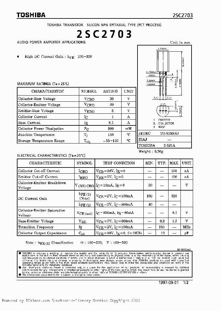 2SC2703O_1034242.PDF Datasheet