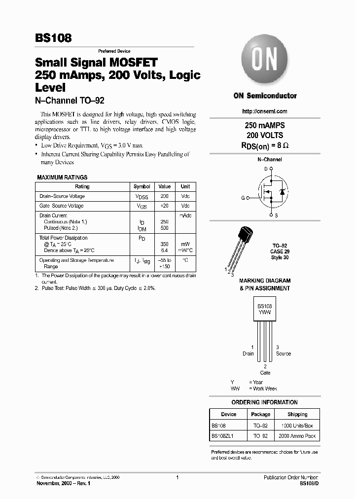 BS108ZL1_1036185.PDF Datasheet