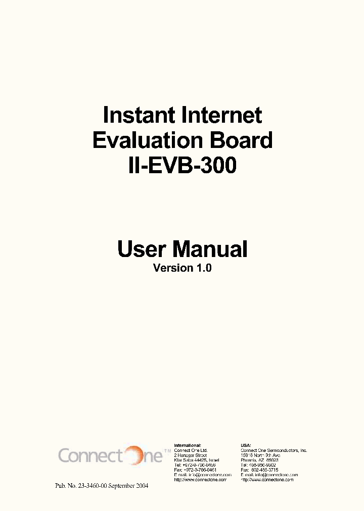 II-EVB-300-3-110_1038567.PDF Datasheet