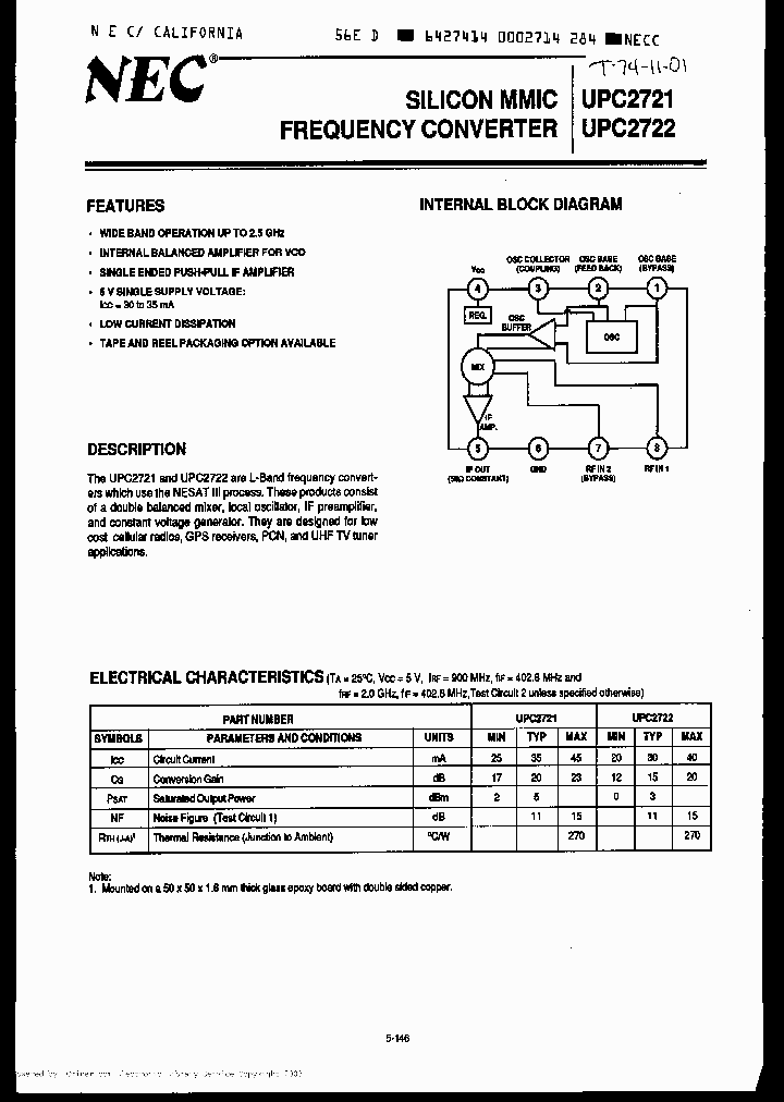 UPC2721GR-E3_1048813.PDF Datasheet