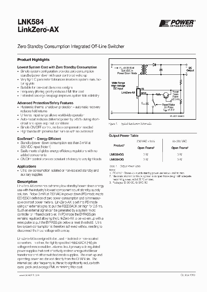 LNK584GG-TL_1046711.PDF Datasheet